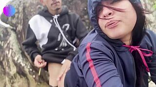 novinho pounds big-ass babe on public beach in front of everyone