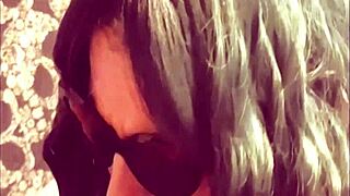 She enjoys my uncut cock gently