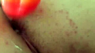 Watch that rainbow dildo stretch your fat anal hole to gaping creampie?