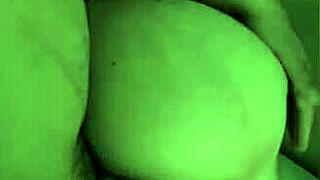 My stepdad's chubby friend surprised me with unexpected intensity in our private moment