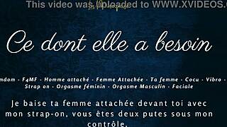 A French femdom couple humiliates her and that is what she needs