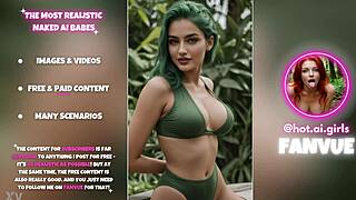 Beautiful women in lingerie in a series of photos created with the help of artificial intelligence