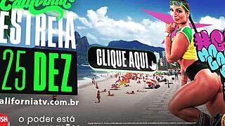 blonde and brunette brazilian babes shine in uncensored casting