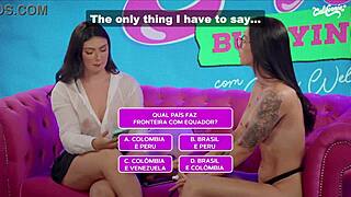 Two Brunettes Masturbate Wildly!