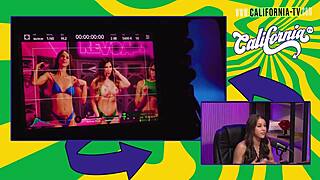 blonde and brunette brazilian babes shine in uncensored casting