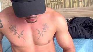 Brazilian Teen Solo Delivers a Muscular Sexy Show