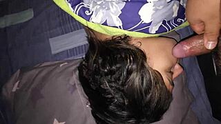 Found my best friend's mama in bed, teasing with BIG ASS!