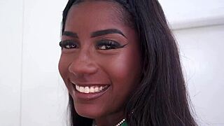 Man, 20-year-old Brazilian ebony Jenny Pretinha handles monster cocks in wild anal! 🔥