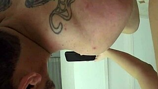 Two women giving oral sex and asking for breast milk