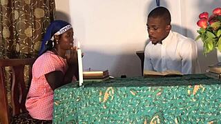 Big Ass Slut Enjoys Sex Before Confession