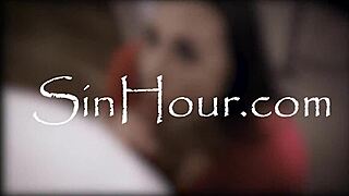 mr savage whispers, let's get sensual on the sofa with this blonde hunter