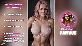 Check out these hot AI-generated babes in lingerie photos 😍