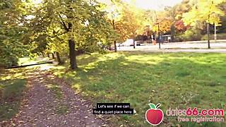 Slim milf Vicky Hundt craves hard outdoor sex on dates66