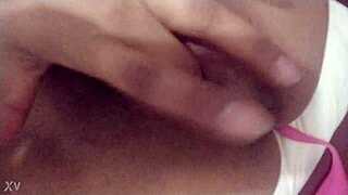 I masturbate my pussy for hot comments while hubby works