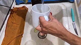 A housewife gets drunk and has anal sex at a party