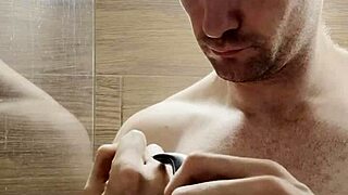 I Trim Sweaty Hairy Body After Gym For Photoshoot