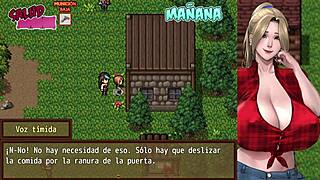 ¡Atrapado en campamento sexo con zombies tetonas! ¡Wow!