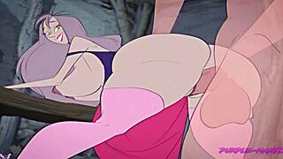 madam mim’s cottage hides wild blowjob and doggystyle action in extended cut. slb joins the freaky fun.