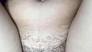 Young Latina Amateur Masturbates Skinny Body in Homemade Massage