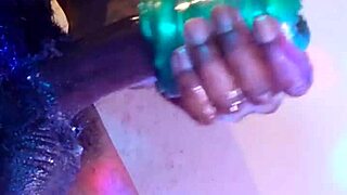 i worship this huge bodybuilder's big black cock, dirty talking as i masturbate and catch every cumshot