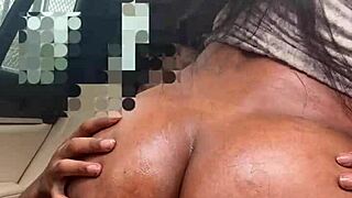 Damn! Big booty Karesha rides massive BBC hard in a tight car!