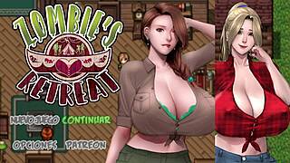 Trapped in Sex Camp with Busty Zombie Chicks! Wow!