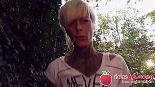 Slim milf Vicky Hundt craves hard outdoor sex on dates66