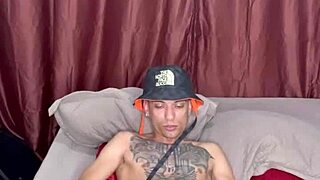 hey, thiago kelton is drilling a silicone butt in the bedroom.