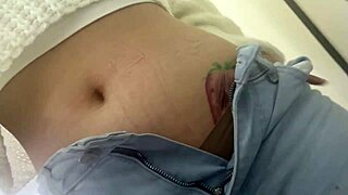 Alternative beauty enjoys piercing and European travel