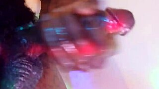 i worship this huge bodybuilder's big black cock, dirty talking as i masturbate and catch every cumshot