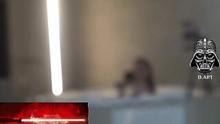 Motel hideaway for amateur threesome