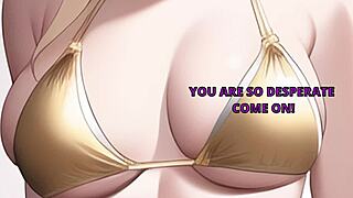 Hentai JOI - can you last 10 minutes under femdom control! Stroke now!