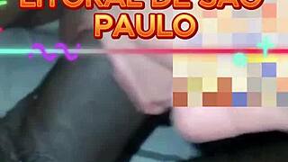 Wild Encounter with a Naughty Mineira on the Coast