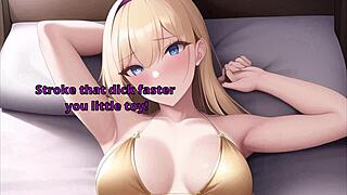 Hentai JOI - can you last 10 minutes under femdom control! Stroke now!