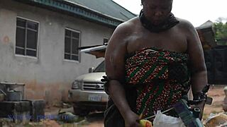 mad bbw digging in bins gets fucked missionary by lonely guy with no wife