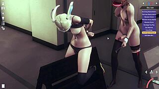 Asian cutie gets naughty and shows her skills