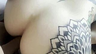 Hooker Takes Rough Anal from Big Cock Before Holiday