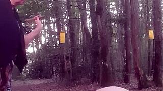 Outdoor domination: Wet and wild with my submissive slave
