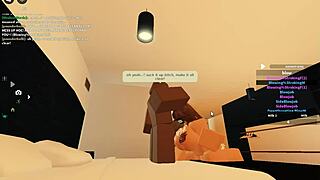 This wild whore got blacked deep in a Roblox fantasy scene