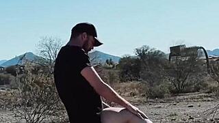 uhh, risky sex on side of road, almost got caught, man