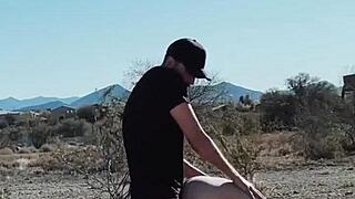 uhh, risky sex on side of road, almost got caught, man