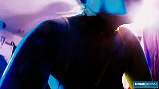 tattooed girl tenshii tushii gets fucked rough doggystyle with total domination.