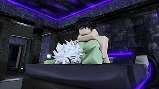 Beautiful women with big boobs and great skills with a mouth give the best Roblox experience