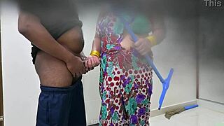 Big natural tits Telugu and Indian maids having fun with their landlords