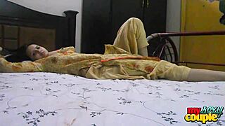 Hot aunt Sumita Bhabhi in hardcore sex scene
