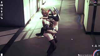 Asian cutie gets naughty