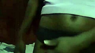 Young Kenyan crossdresser shows off big ass and skills