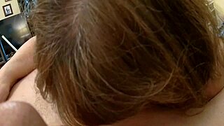 Granny Peggy Sue sucks cock like a vamp! What a cum swallower!