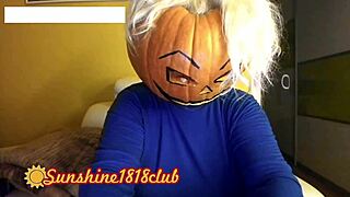 happy halloween pervs, big boobs in pumpkin cam on 10/31