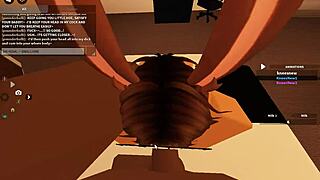 This wild whore got blacked deep in a Roblox fantasy scene